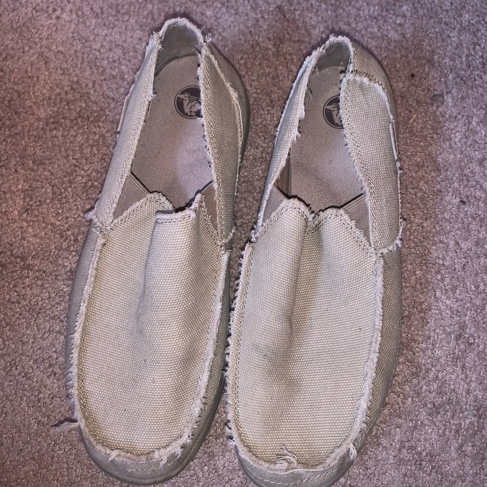 Mens canvas crocs